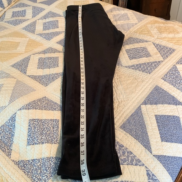 Women’s XL Black Velour-Feel Slimfit Comfy Pull-On Pants Made by No Boundaries - Picture 6 of 8